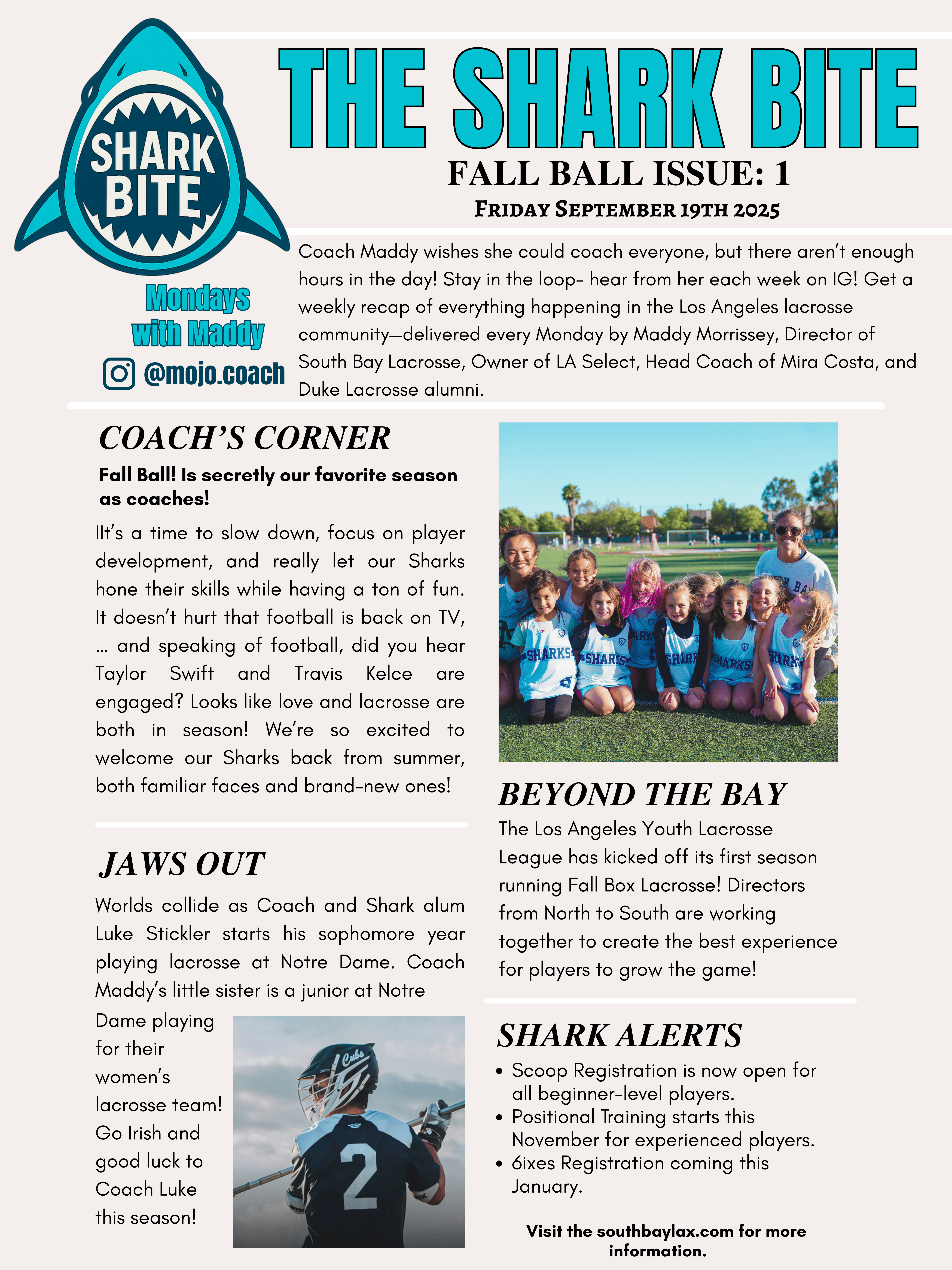 Shark Newspaper Fall ball edition(1)